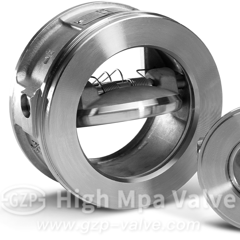 SS304 316 Single plate wafer check valve